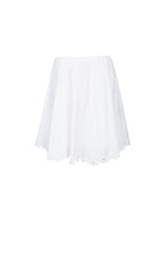 Skirt / JNBY Drawstring Cotton Midi Skirt