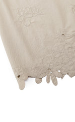 Skirt / JNBY Drawstring Cotton Midi Skirt