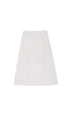 Skirt / JNBY Ramie A-Line Maxi Skirt