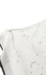Skirt / JNBY Pearl Print Wrap Effect Waist Skirt