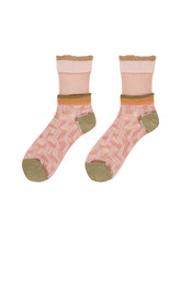 Socks / JNBY Art Stripe Low-Cut Socks