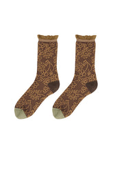 Socks / JNBY Floral Mid-Calf Socks