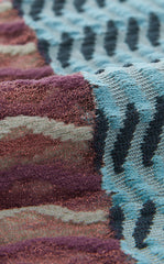 Socks / JNBY Striped Cotton Blend High-Crew Socks