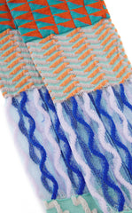 Socks / JNBY Striped Cotton Blend High-Crew Socks