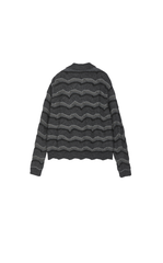 Sweater / JNBY Colorblock Wool-Blend Polo Sweater