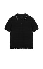 Sweater / JNBY Cotton Jacquard Short Sleeves Pullover