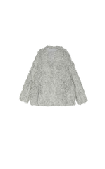 Sweater / JNBY Faux-fur texture Alpaca-Blend Long Cardigan