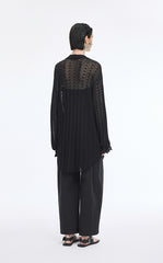 Sweater / JNBY H-Shaped Longline Cotton Cardigan