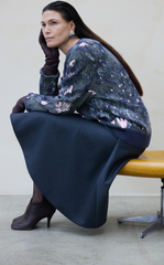 Sweater / JNBY Hand-Painted Kew Garden Long Cardigan