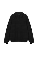 Sweater / JNBY Jacquard Raglan Cotton Blend Sweater