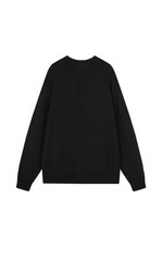 Sweater / JNBY Loose Fit Cat Print Long-Sleeve Sweater