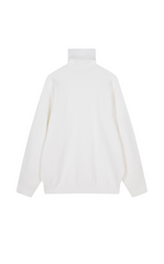 Sweater / JNBY Luxe Ribbed Wool Turtleneck Sweater