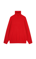 Sweater / JNBY Luxe Ribbed Wool Turtleneck Sweater