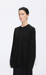 Sweater / JNBY Merino Wool Oversized T-Knit Sweater