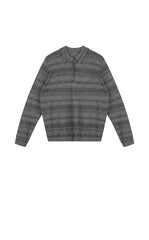 Sweater / JNBY Textured Knit Long-Sleeve Polo Top