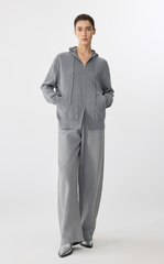 Sweater / JNBY Mid-Length Hooded Knit Cardigan