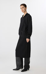 Sweater / JNBY Mid-Length Hooded Knit Cardigan