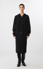 Sweater / JNBY Mid-Length Hooded Knit Cardigan