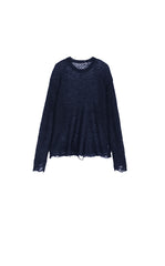 Sweater / JNBY Mohair Oversized Long Sleeve Pullover