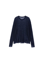 Sweater / JNBY Mohair Oversized Long Sleeve Pullover