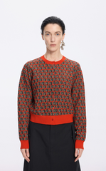 Sweater / JNBY Pop Owl H-Shape Cardigan