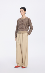 Sweater / JNBY Pop Owl H-Shape Cardigan