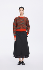 Sweater / JNBY Pop Owl H-Shape Cardigan