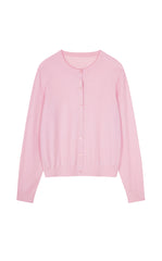 Sweater / JNBY Round-Veck Lyocell Wool Cardigan