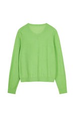 Sweater / JNBY Round-Veck Lyocell Wool Cardigan