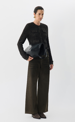 Sweater / JNBY Slim Fit Cropped Cardigan