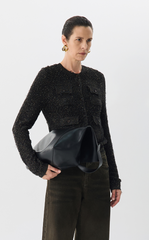 Sweater / JNBY Slim Fit Cropped Cardigan