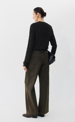 Sweater / JNBY Slim Fit Cropped Cardigan