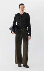 Sweater / JNBY Slim Fit Cropped Cardigan