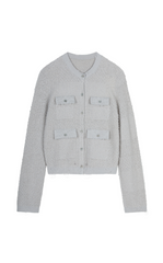 Sweater / JNBY Slim Fit Cropped Cardigan