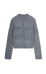 Sweater / JNBY Slim Fit Cropped Cardigan
