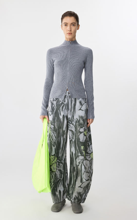 Sweater / JNBY Slim Fit Wool-blend Cardigan