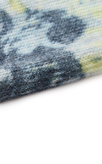 Sweater / JNBY T-Shape Floral Print Mohair Blend Pullover