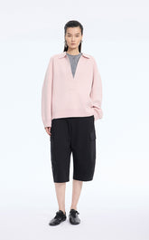 Sweater / JNBY Wool Blend Polo Neck Pullover