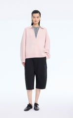 Sweater / JNBY Wool Blend Polo Neck Pullover