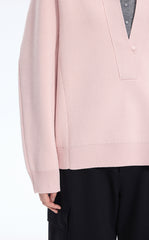 Sweater / JNBY Wool Blend Polo Neck Pullover