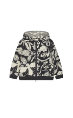 Sweater / jnby by JNBY Jacquard Pattern Long Open-Front Sweater