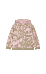 Sweater / jnby by JNBY Jacquard Pattern Long Open-Front Sweater