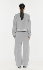 Sweatershirt / JNBY Relaxed Crew Neck Sweatershirt