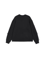 Sweatshirt / JNBY Relaxed 3D Floral Tassels Pullover