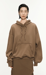 Sweatshirt / JNBY Drawstring Aluminum Wire Cotton Hooded Pullover