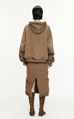 Sweatshirt / JNBY Drawstring Aluminum Wire Cotton Hooded Pullover