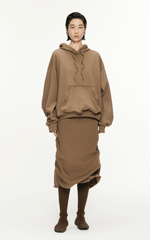 Sweatshirt / JNBY Drawstring Aluminum Wire Cotton Hooded Pullover