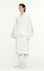 Sweatshirt / JNBY Drawstring Aluminum Wire Cotton Hooded Pullover