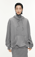 Sweatshirt / JNBY Drawstring Aluminum Wire Cotton Hooded Pullover
