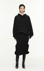 Sweatshirt / JNBY Drawstring Aluminum Wire Cotton Hooded Pullover